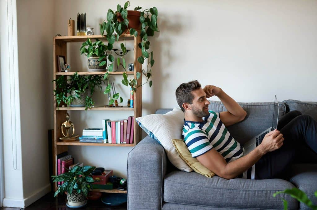 man on laptop